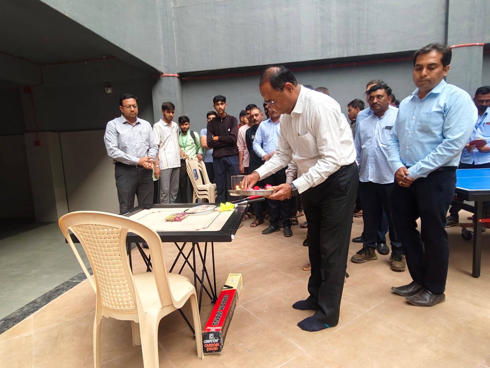 Inauguration of Sports Facilities at Boys Hostel